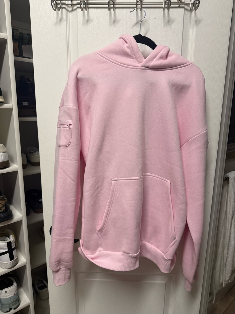 Comfrt XL Pink Women's Hoodie Sweater - Soft Cozy Pullover